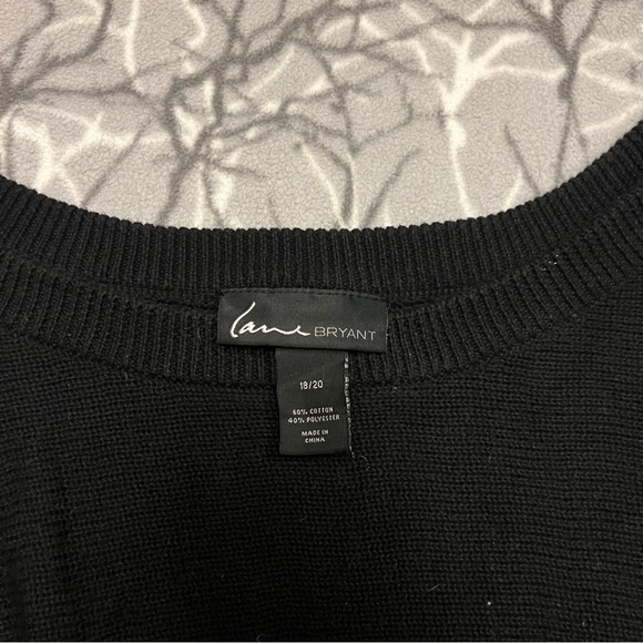 Lane Bryant Sweater 18/20 Side Zipper - Picture 3 of 4